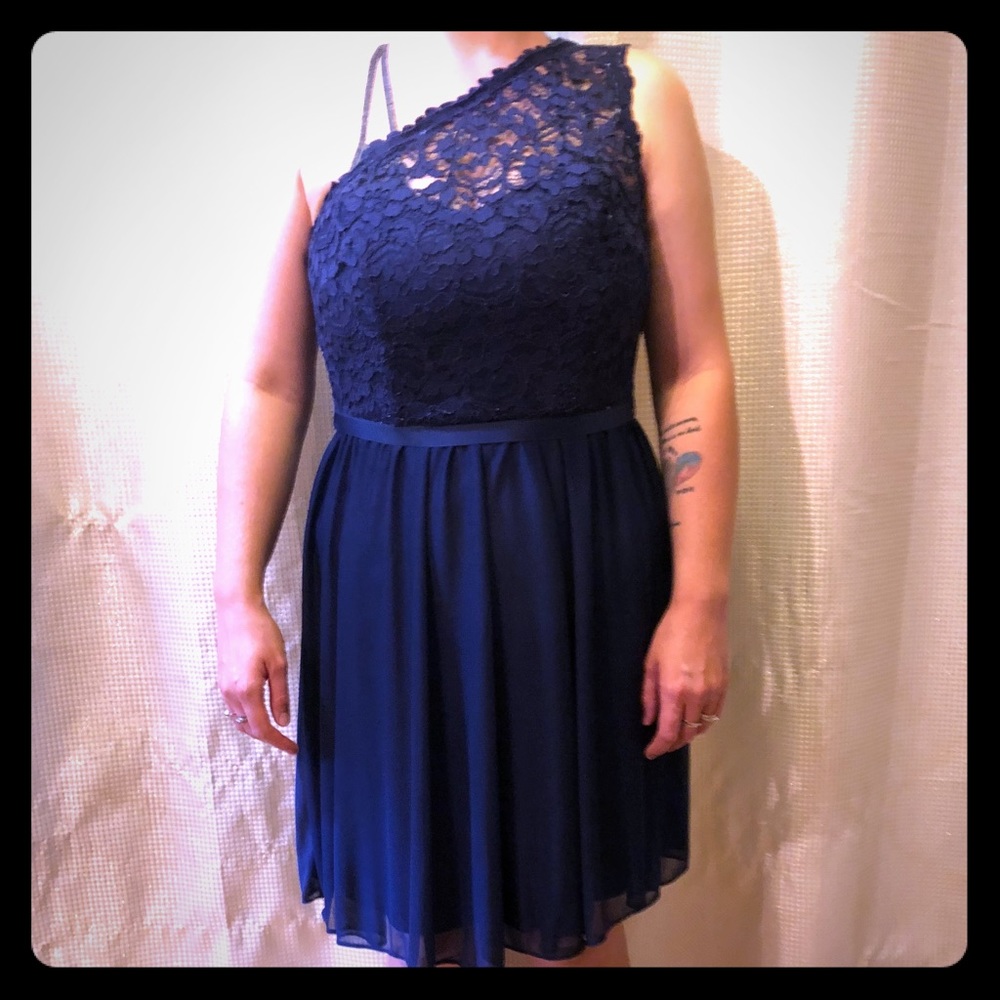 David’s bridal bridesmaid dress